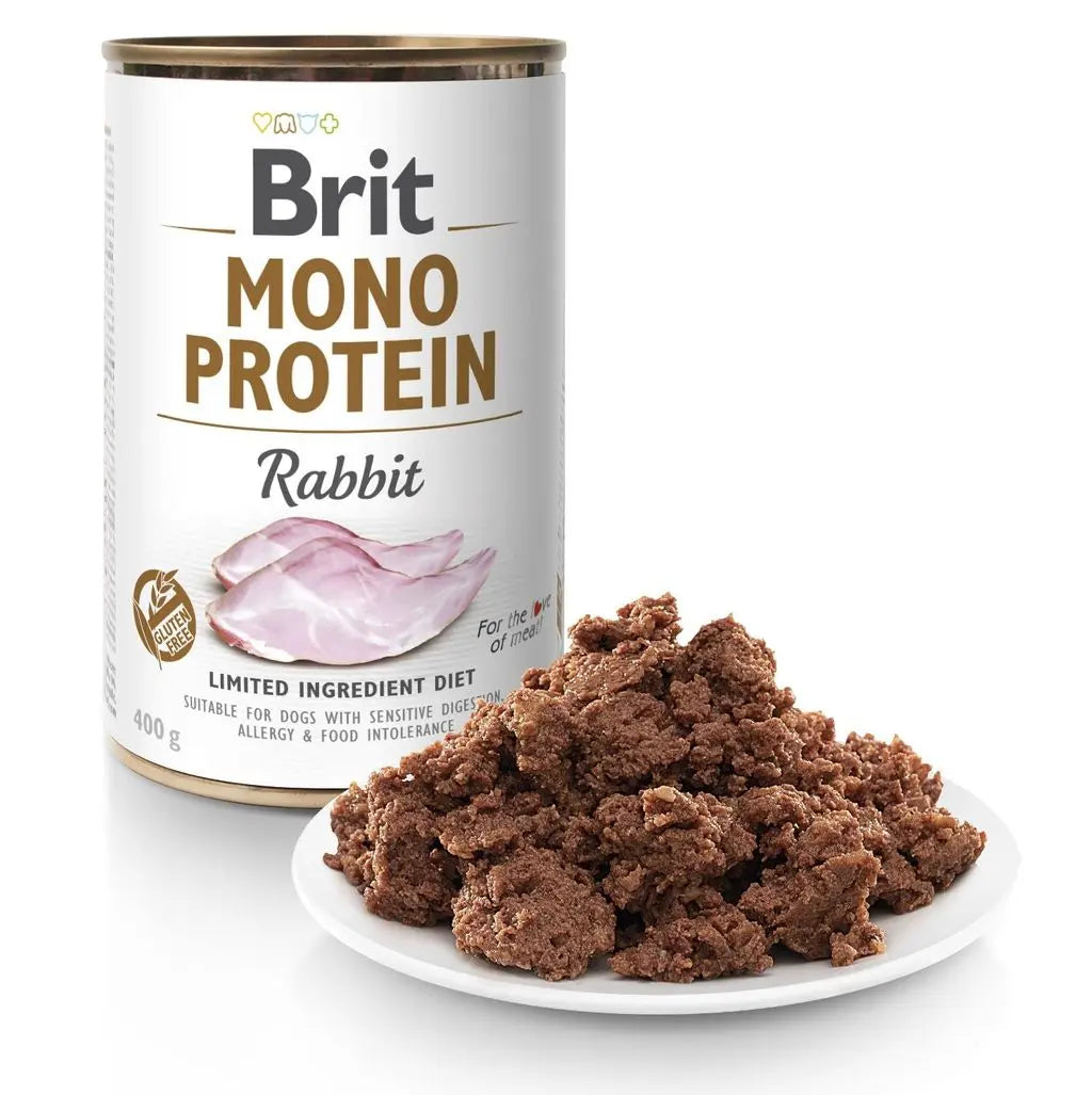 Brit Lata Monoprotein de conejo