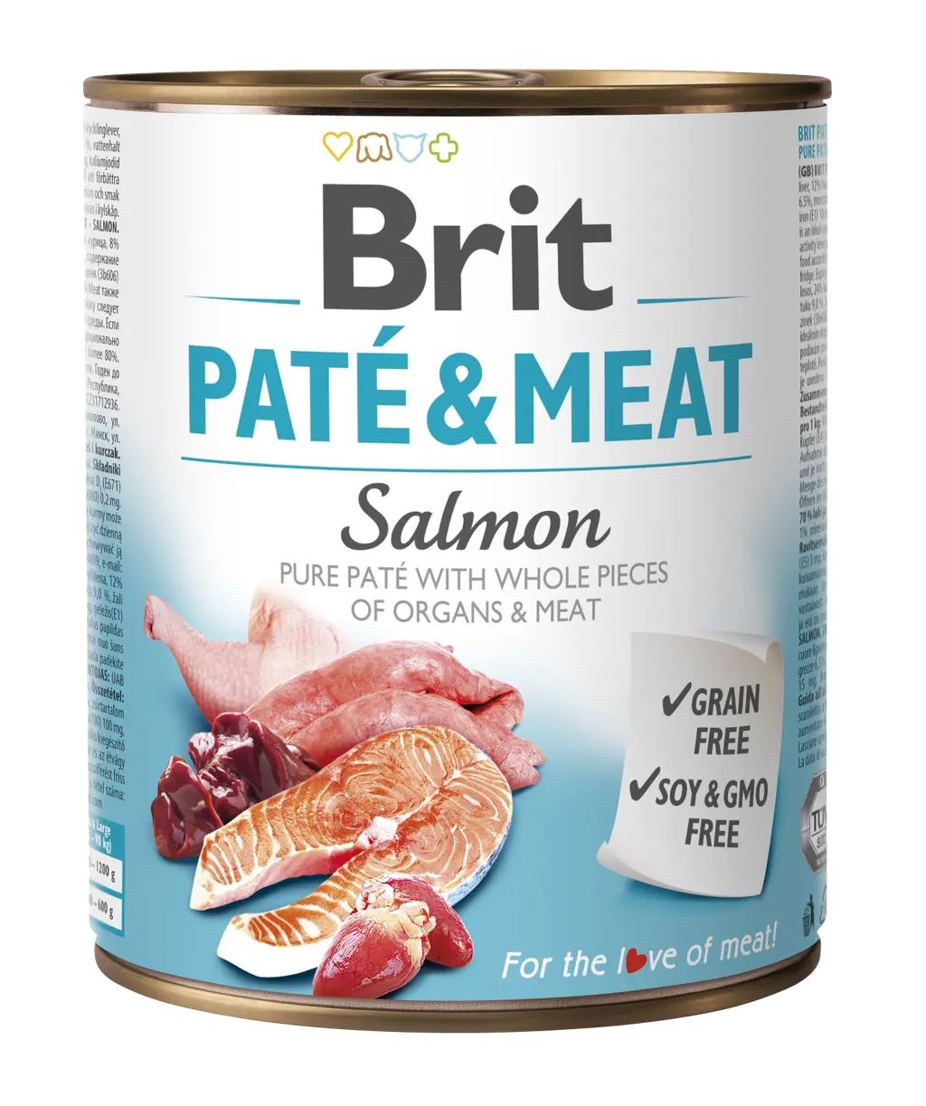 Brit Lata de salmón 800g