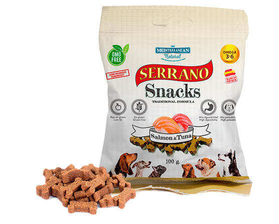 Serrano Snacks de salmón y atún