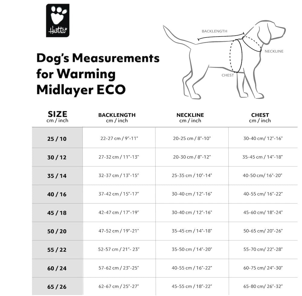 Hurtta Abrigo Midlayer Warming Eco