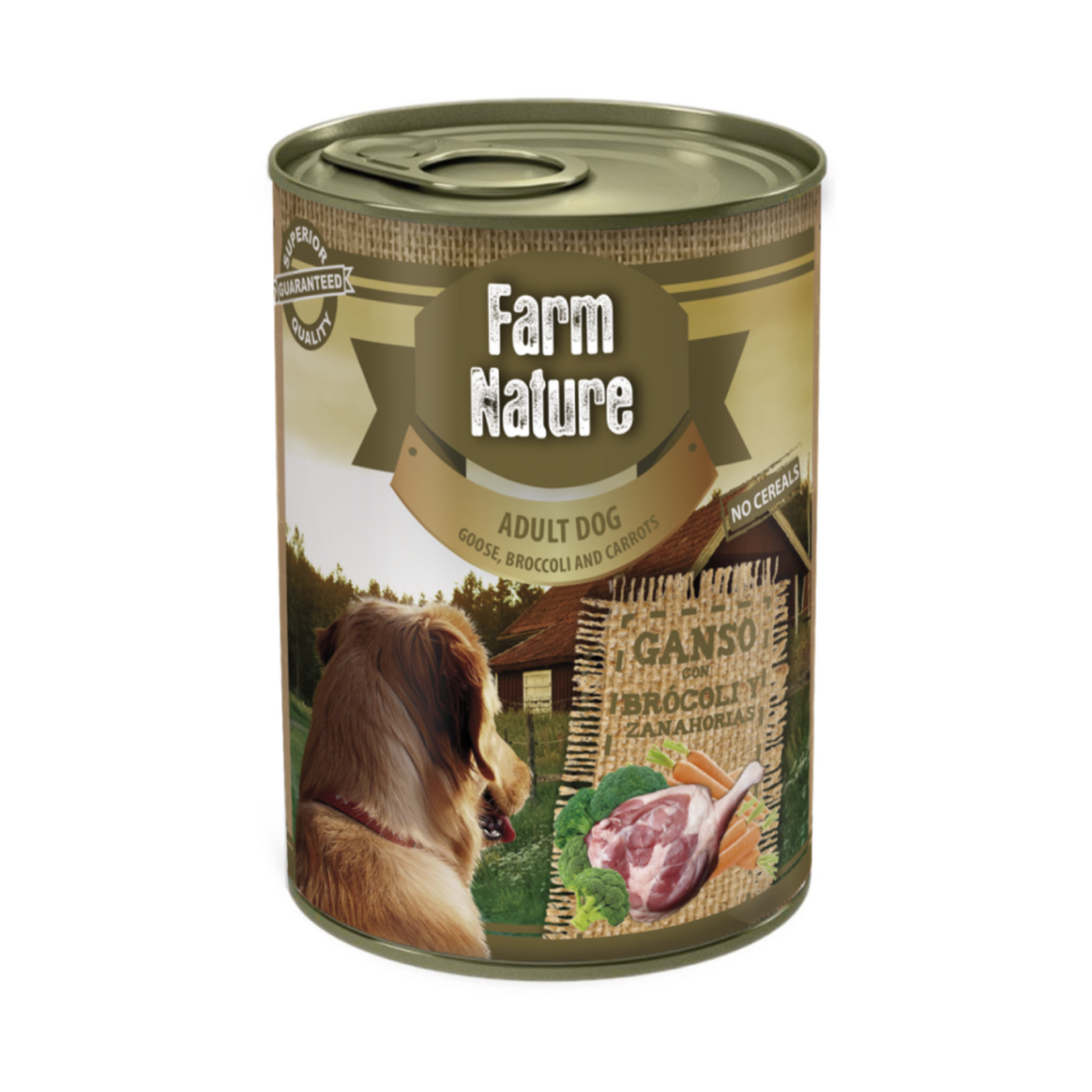 Farm Nature Ganso con Brócoli y Zanahoria